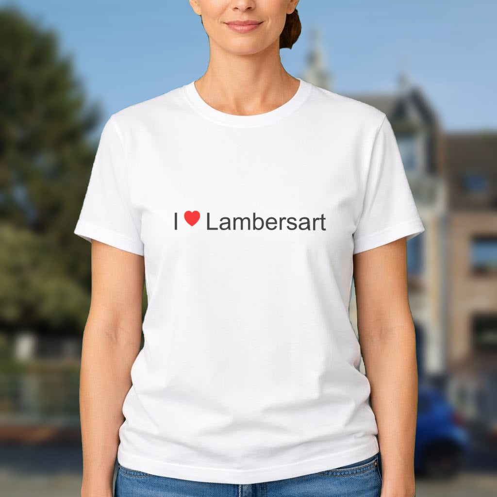 T-shirt I love lambersart