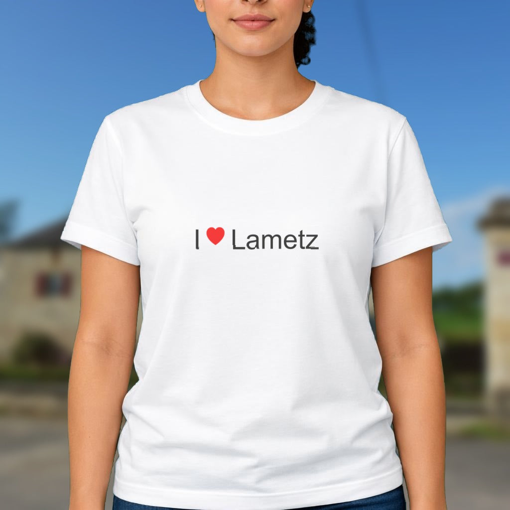 T-shirt I love lametz