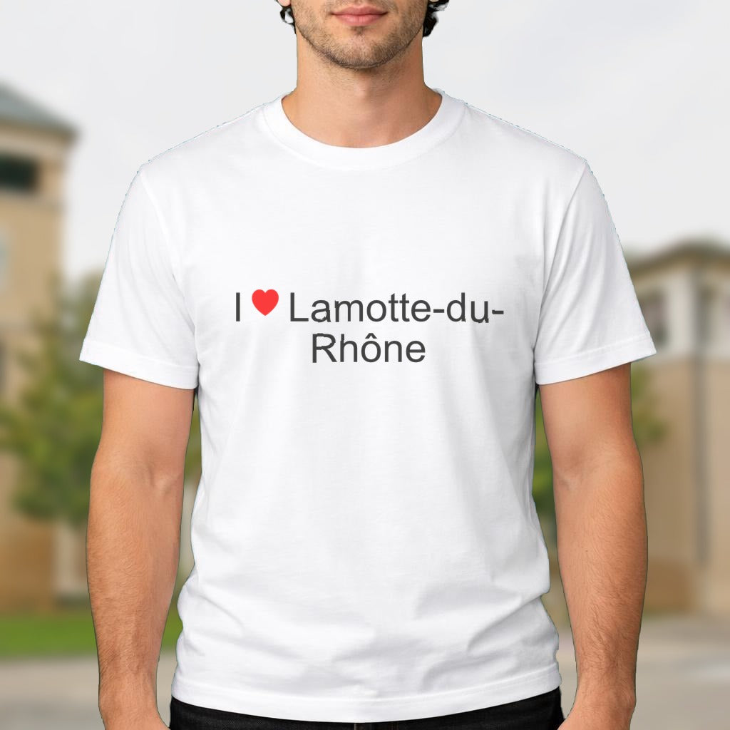 T-shirt I love lamotte-du-rhône