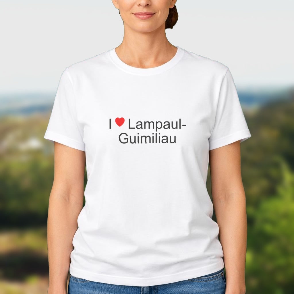 T-shirt I love lampaul-guimiliau