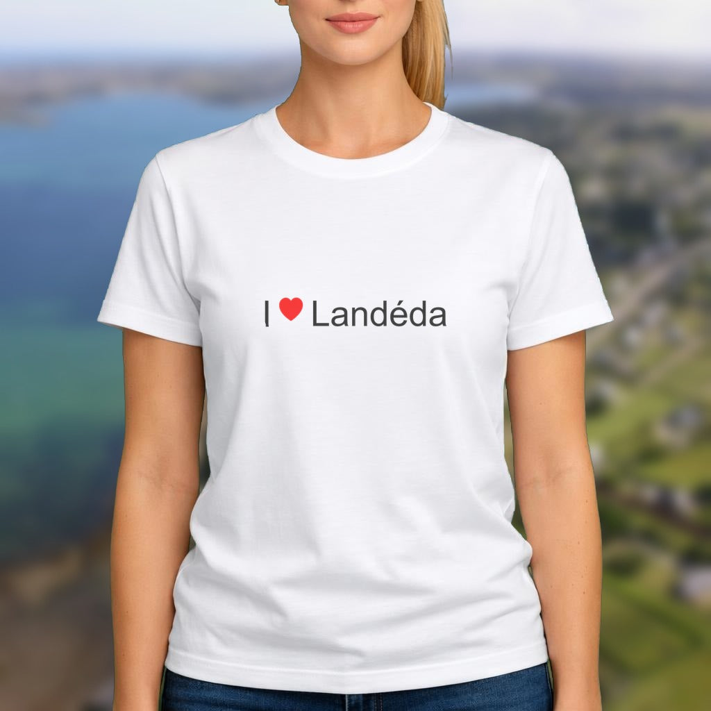 T-shirt I love landéda