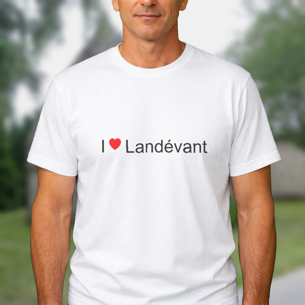 T-shirt I love landévant