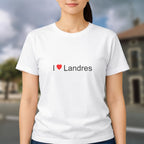 T-shirt I love landres