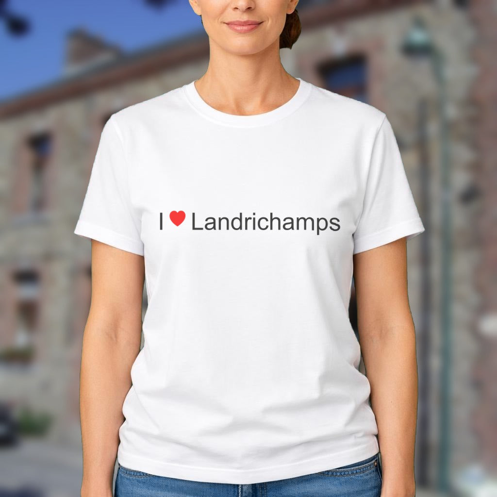 T-shirt I love landrichamps