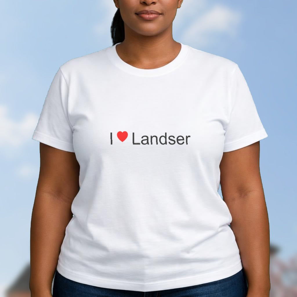 T-shirt I love landser