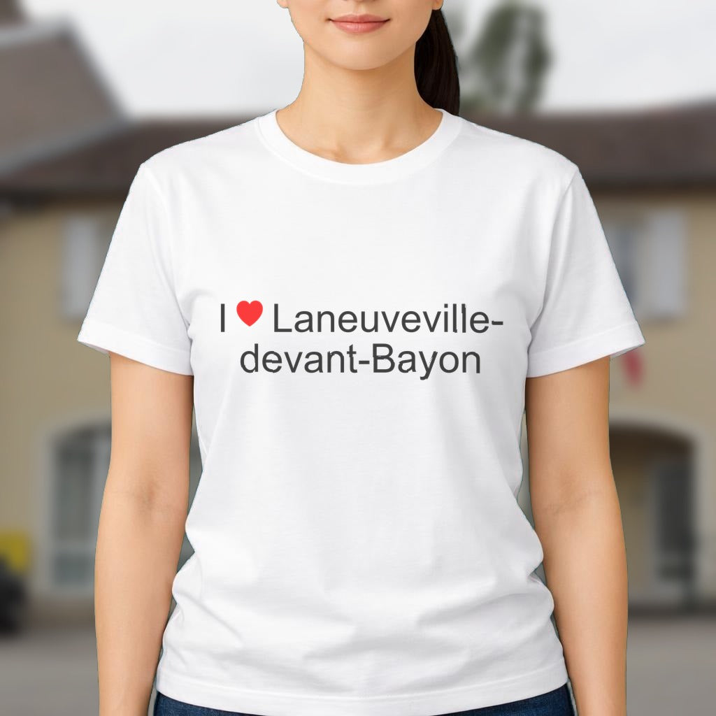 T-shirt I love laneuveville-devant-bayon