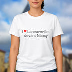 T-shirt I love laneuveville-devant-nancy