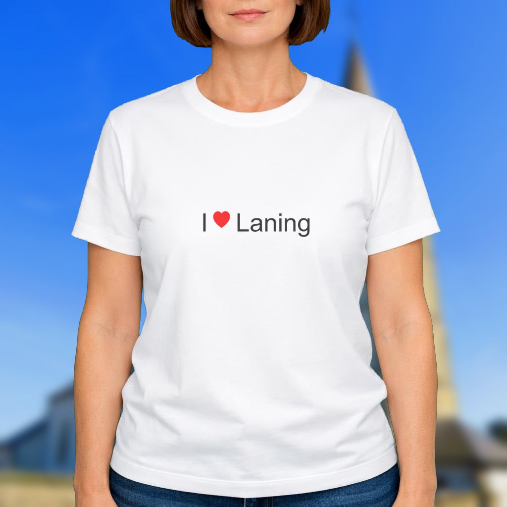 T-shirt I love laning