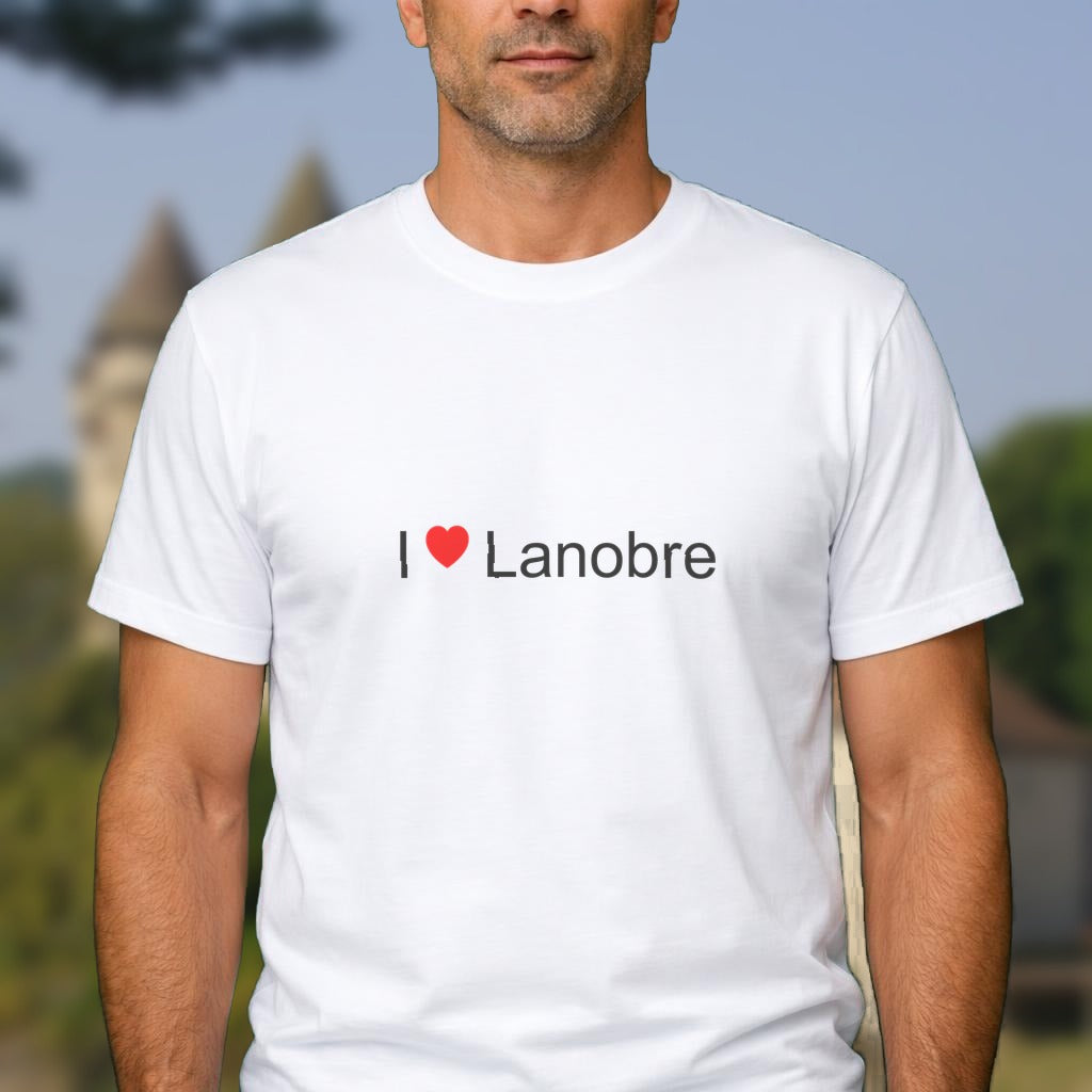 T-shirt I love lanobre