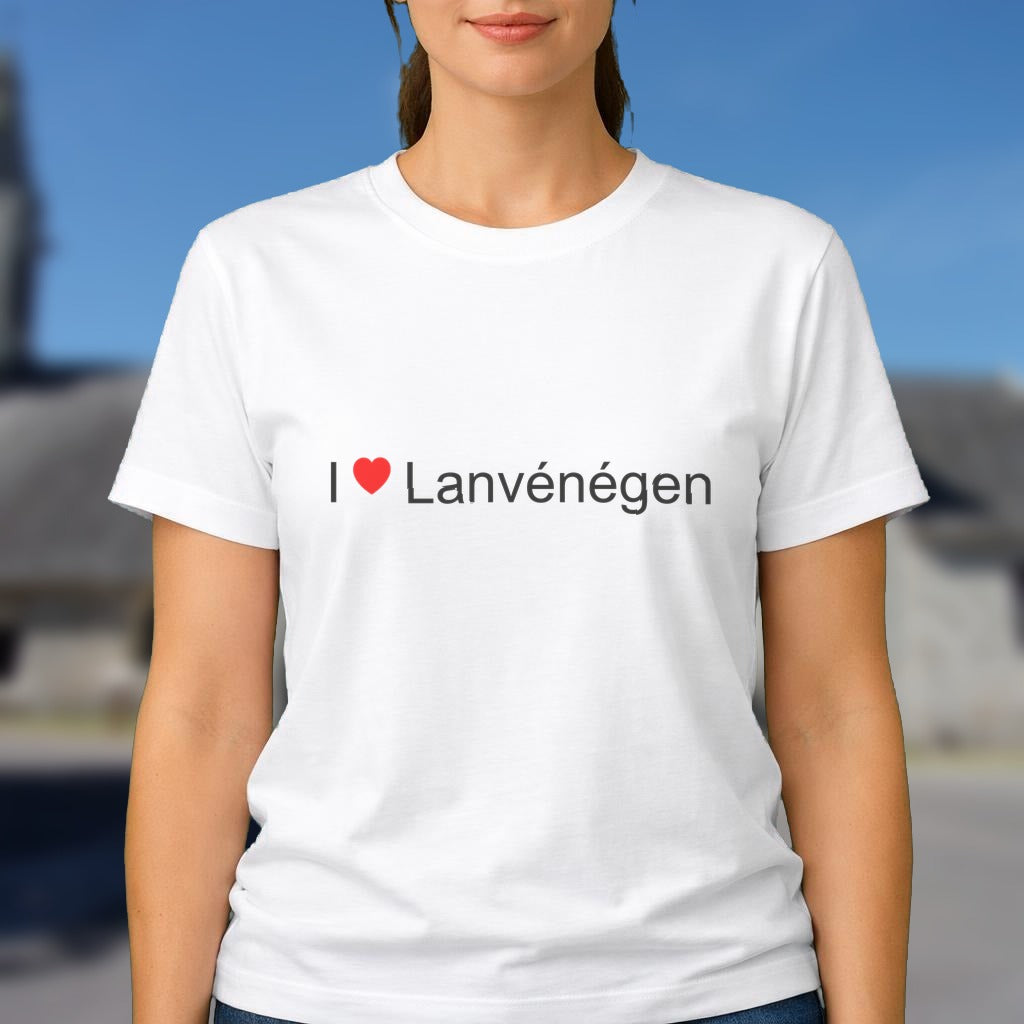 T-shirt I love lanvénégen