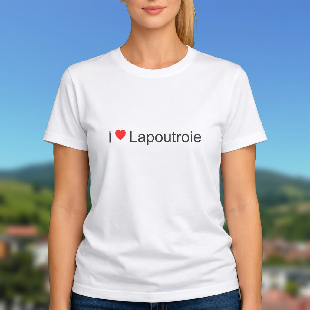 T-shirt I love lapoutroie