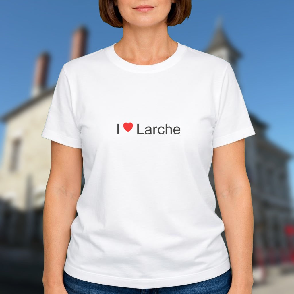 T-shirt I love larche