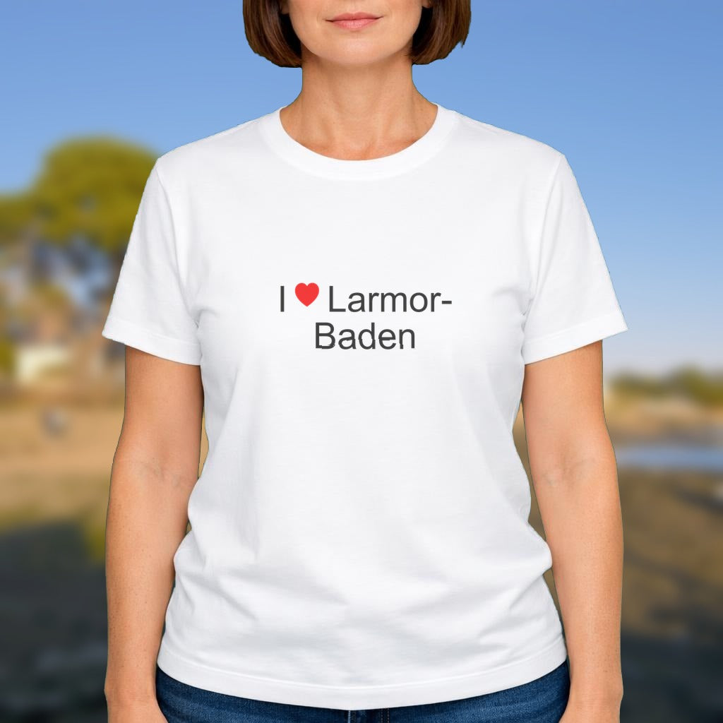 T-shirt I love larmor-baden