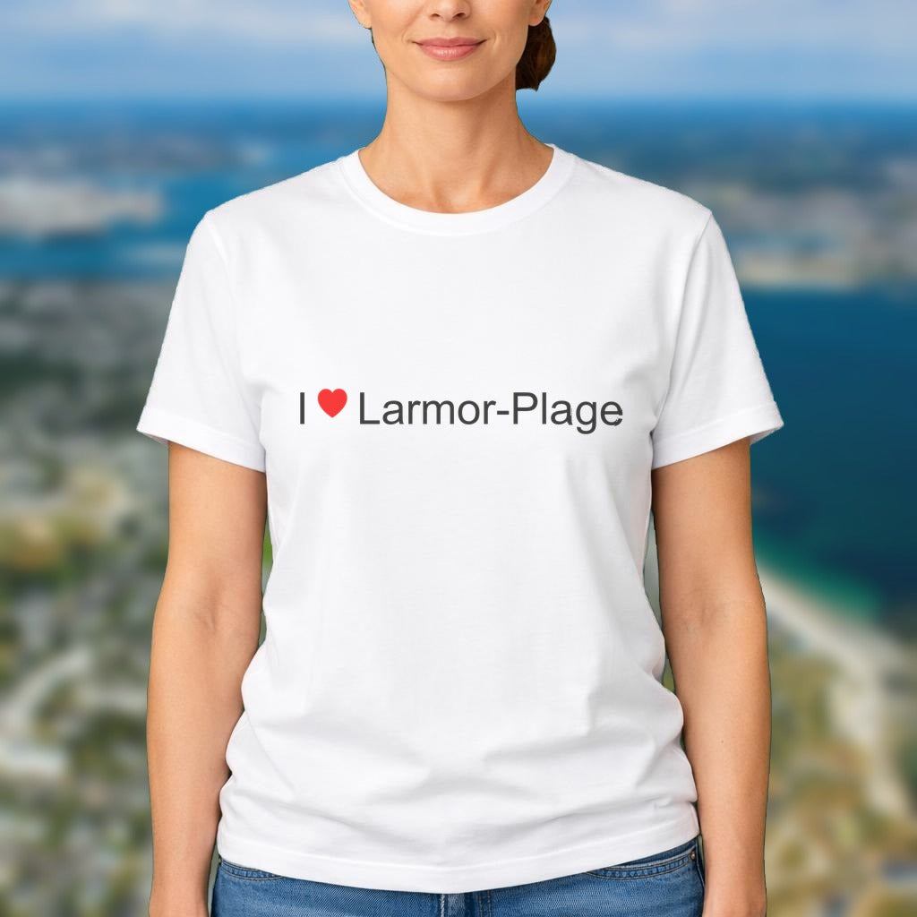 T-shirt I love larmor-plage