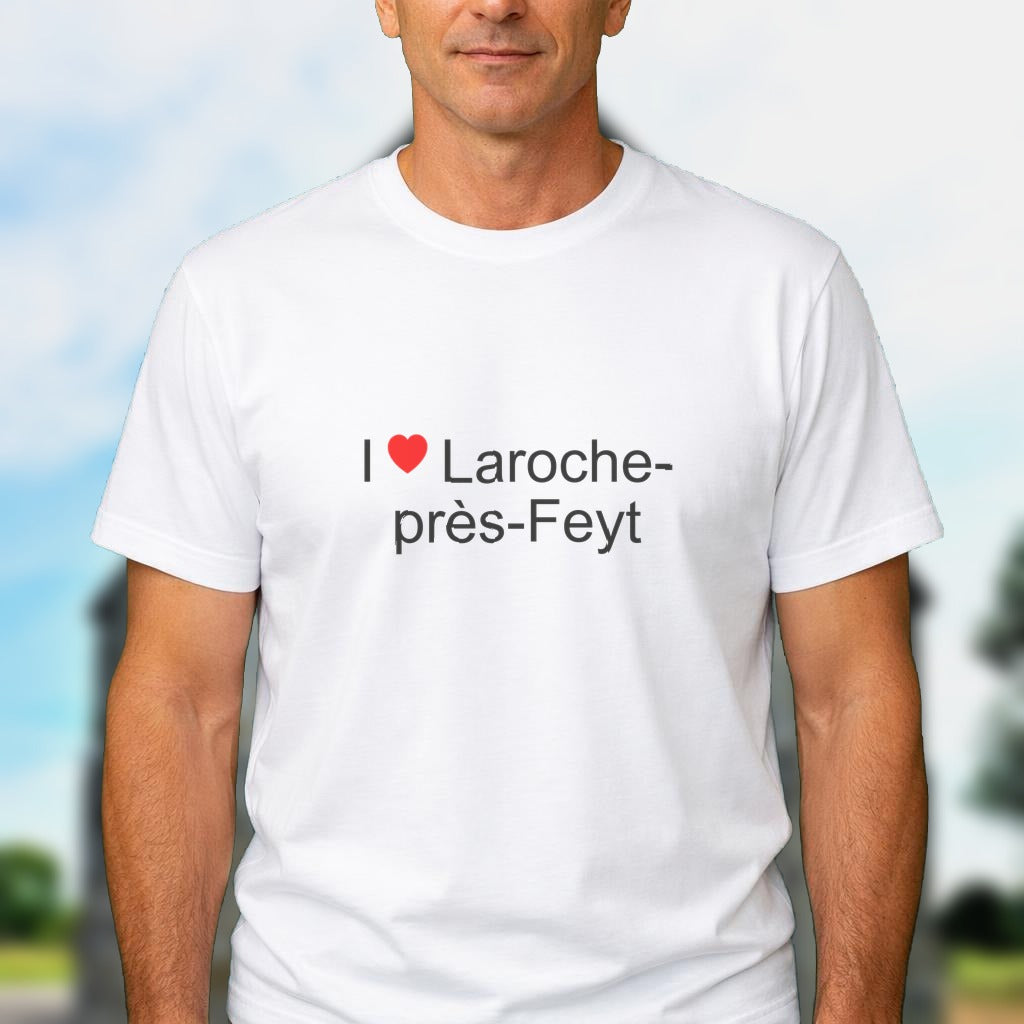 T-shirt I love laroche-près-feyt