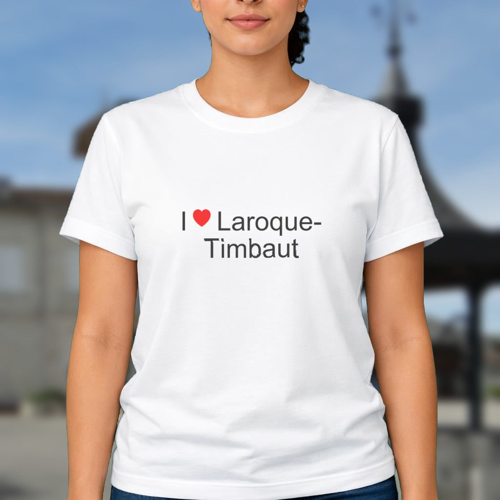 T-shirt I love laroque-timbaut