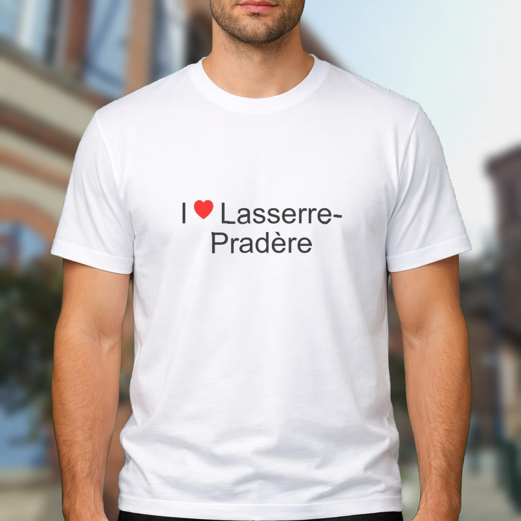 T-shirt I love lasserre-pradère