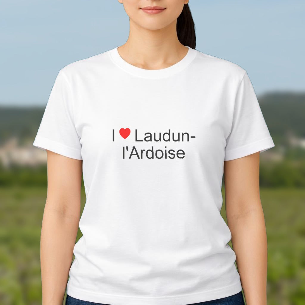 T-shirt I love laudun-l'ardoise