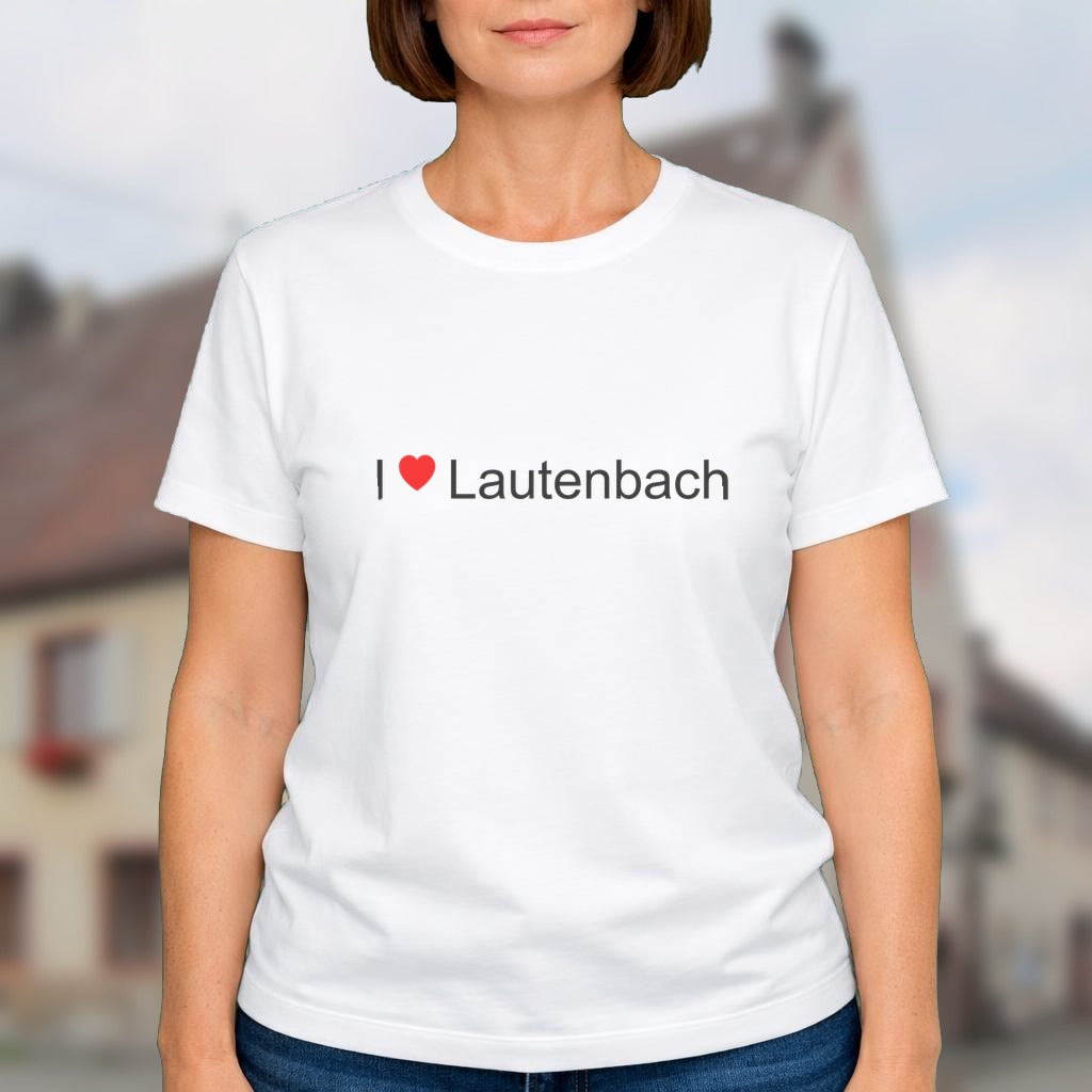 T-shirt I love lautenbach