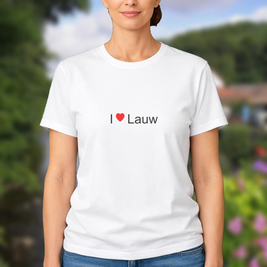 T-shirt I love lauw