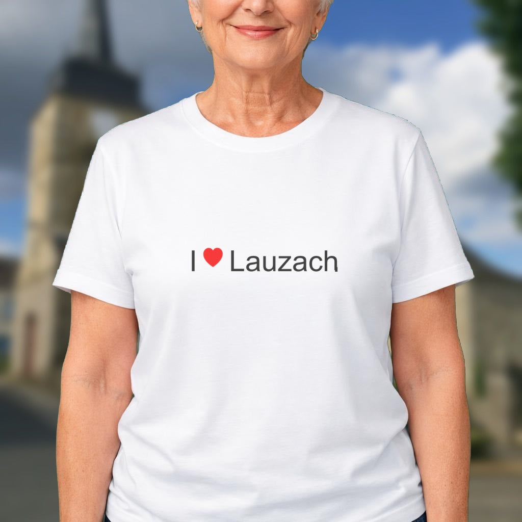 T-shirt I love lauzach