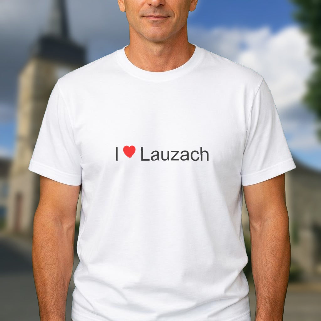 T-shirt I love lauzach