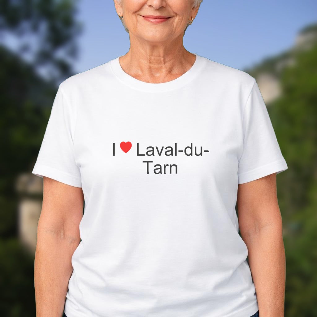 T-shirt I love laval-du-tarn