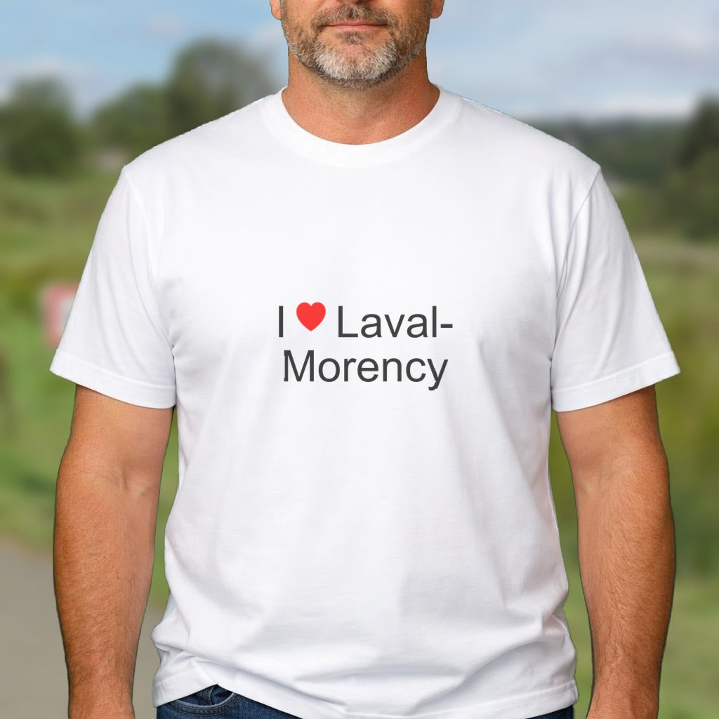 T-shirt I love laval-morency
