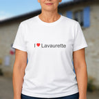 T-shirt I love lavaurette