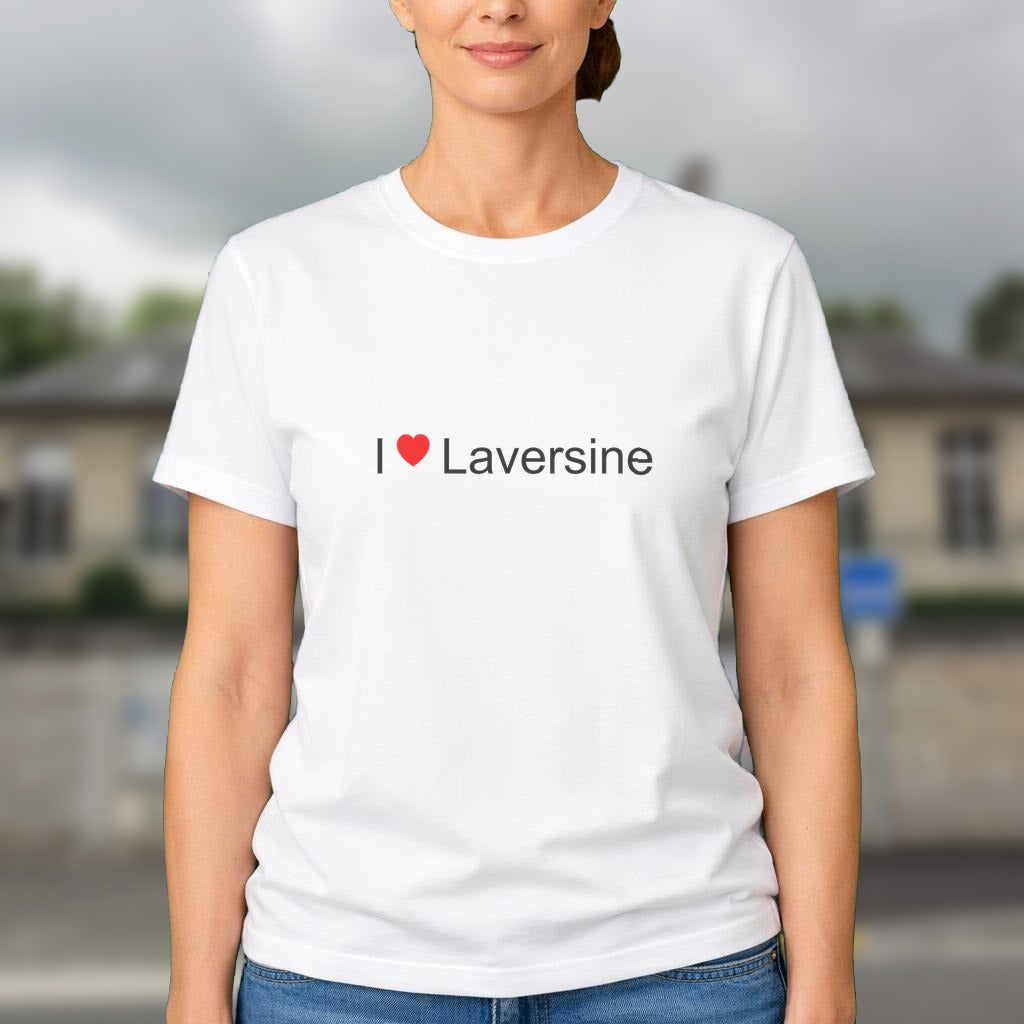 T-shirt I love laversine