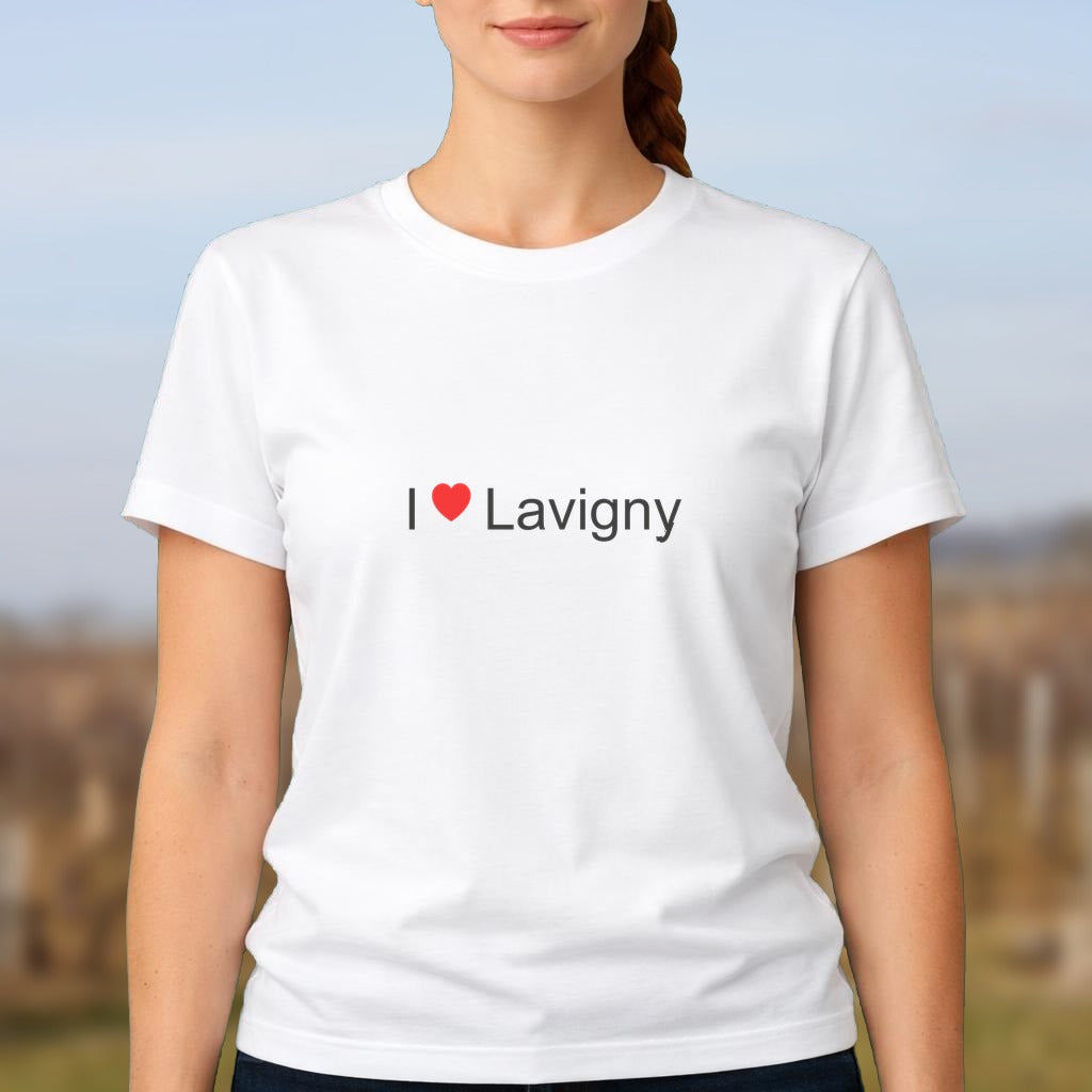 T-shirt I love lavigny