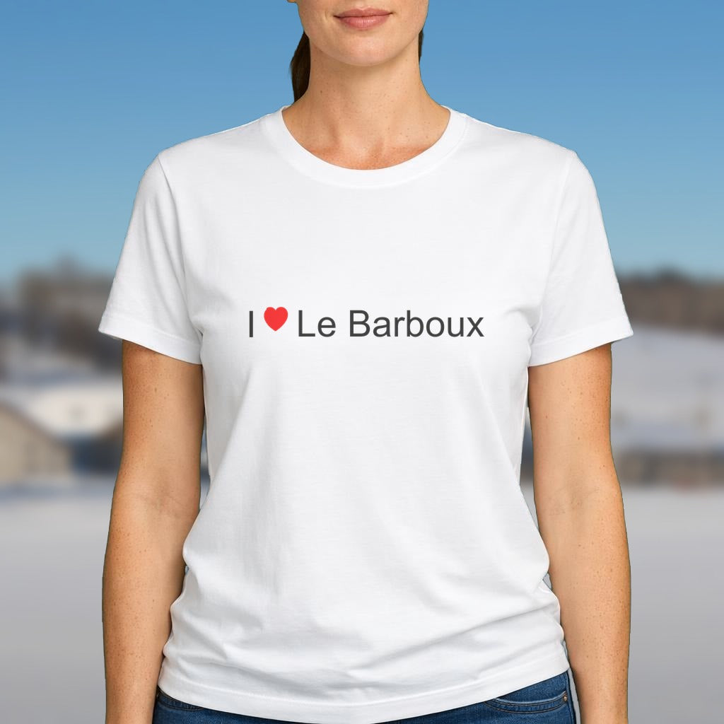 T-shirt I love le barboux