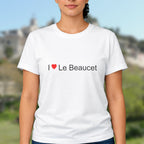 T-shirt I love le beaucet