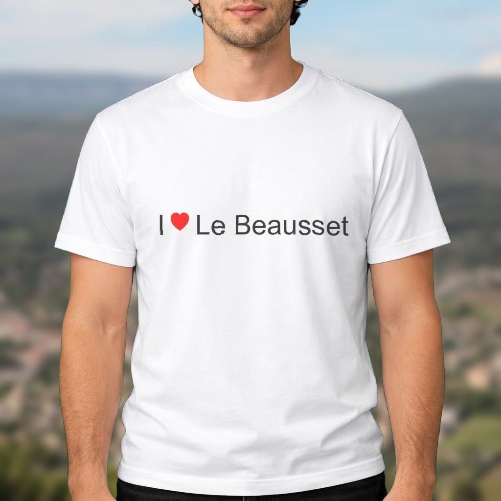 T-shirt I love le beausset