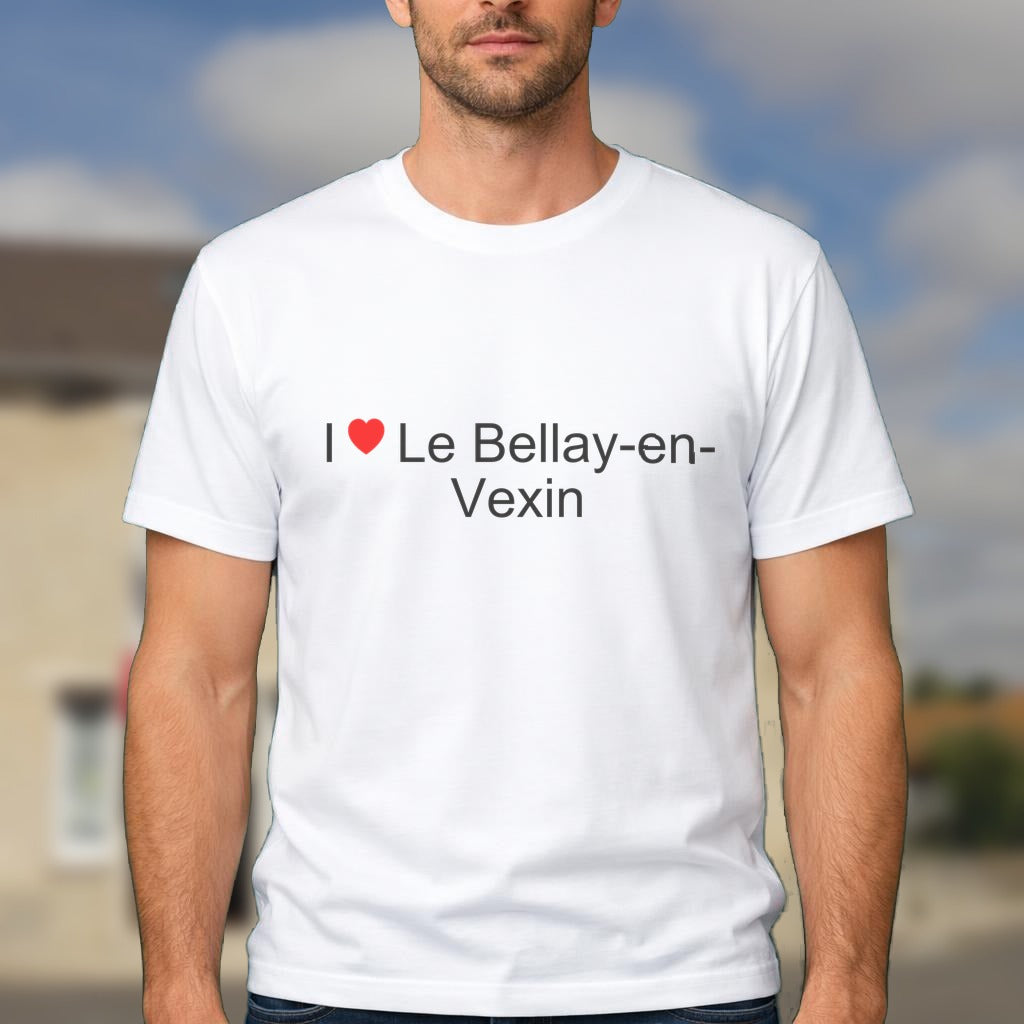 T-shirt I love le bellay-en-vexin
