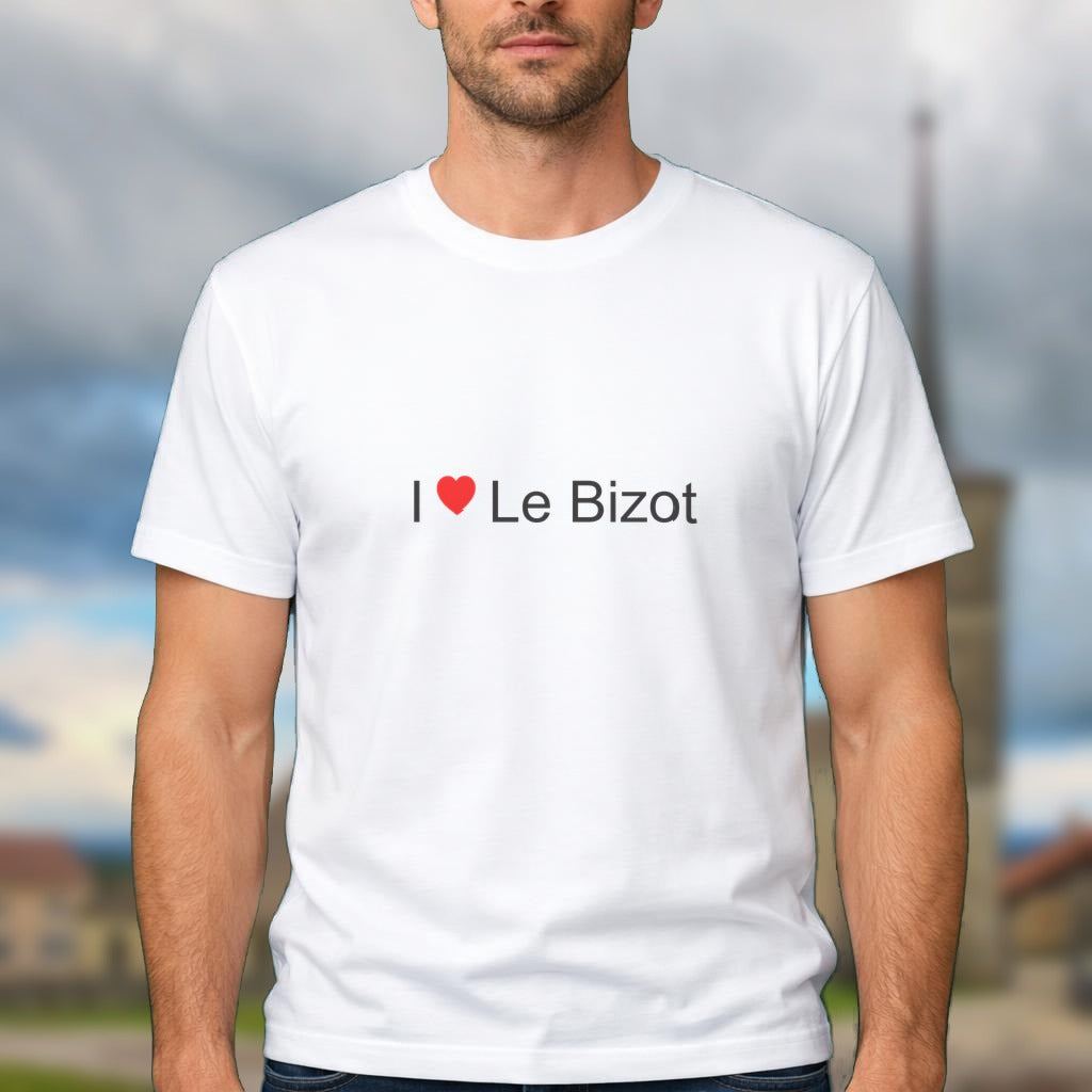 T-shirt I love le bizot