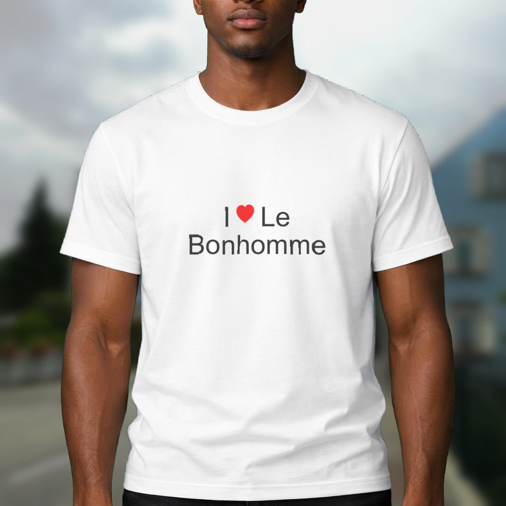 T-shirt I love le bonhomme