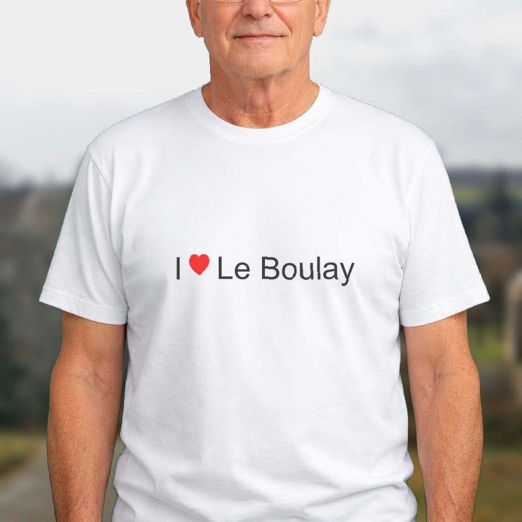 T-shirt I love le boulay