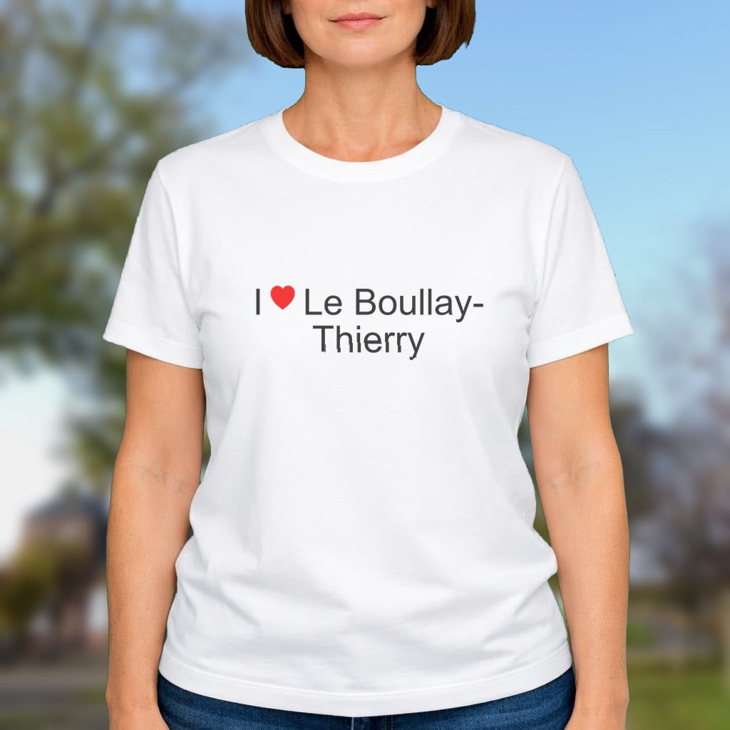 T-shirt I love le boullay-thierry