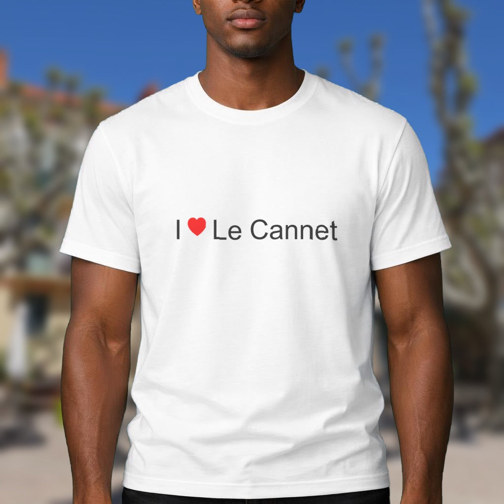 T-shirt I love le cannet