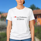 T-shirt I love le château-d'oléron