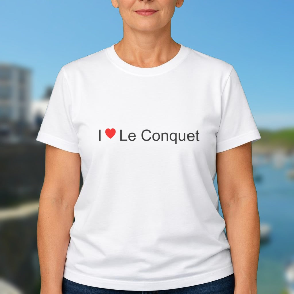 T-shirt I love le conquet