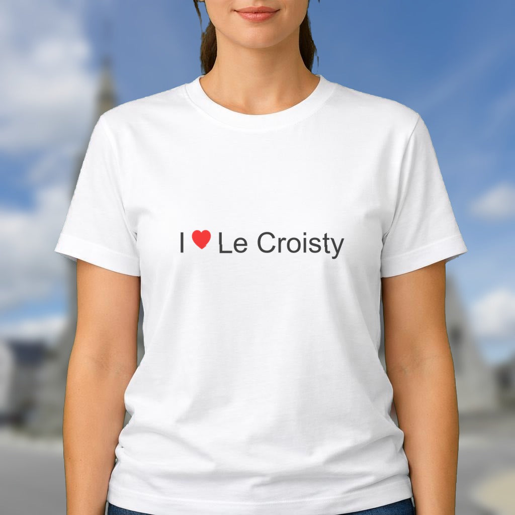 T-shirt I love le croisty