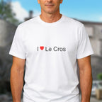 T-shirt I love le cros