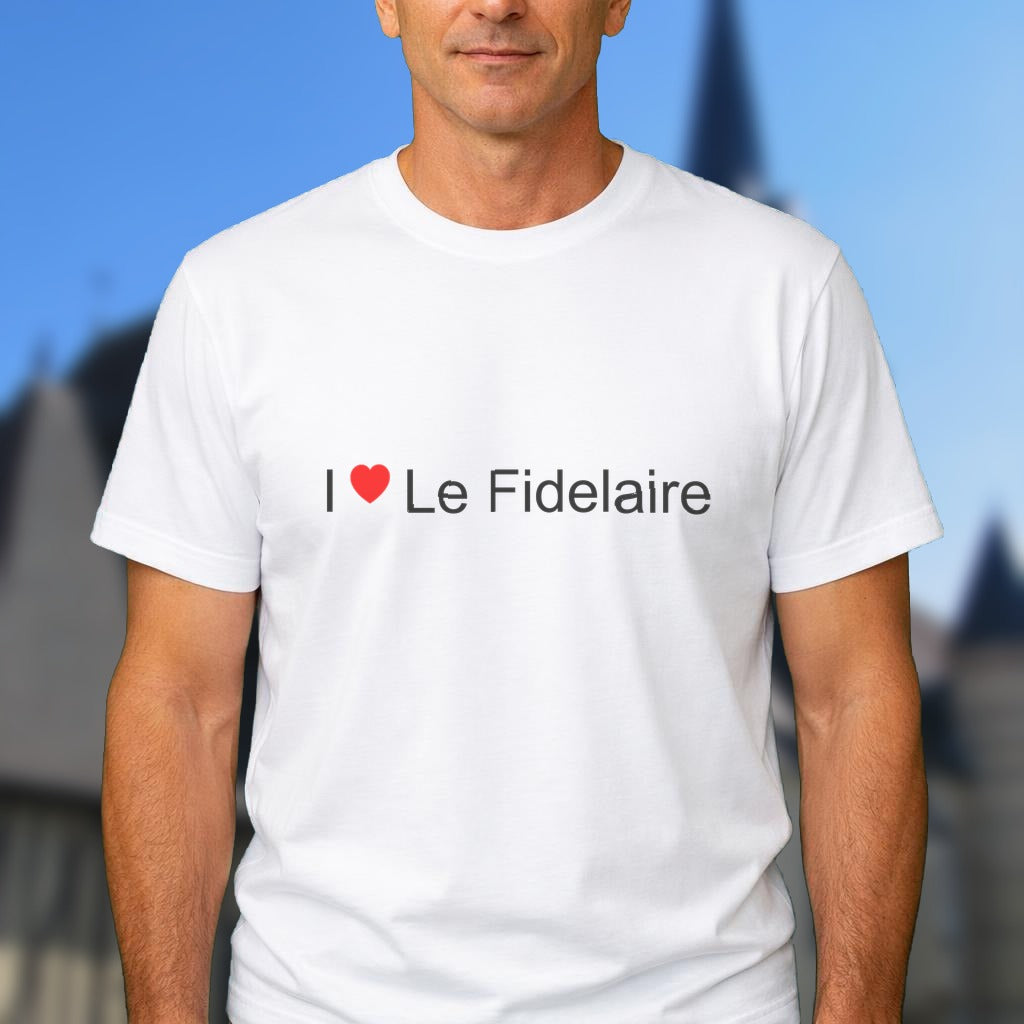 T-shirt I love le fidelaire