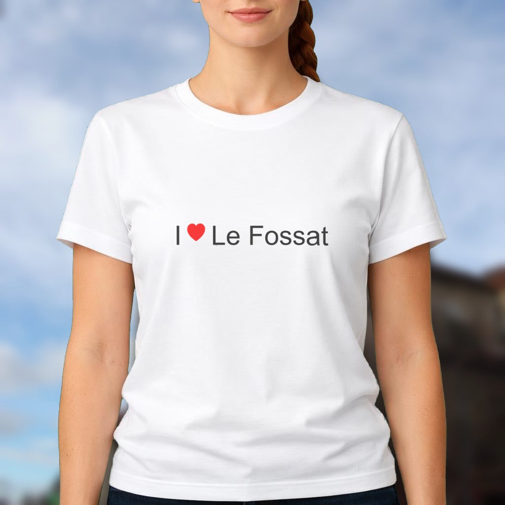 T-shirt I love le fossat