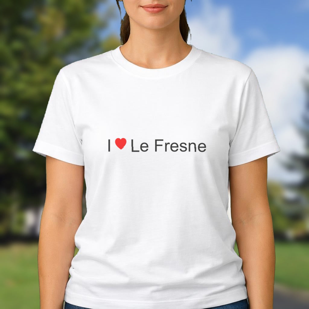 T-shirt I love le fresne