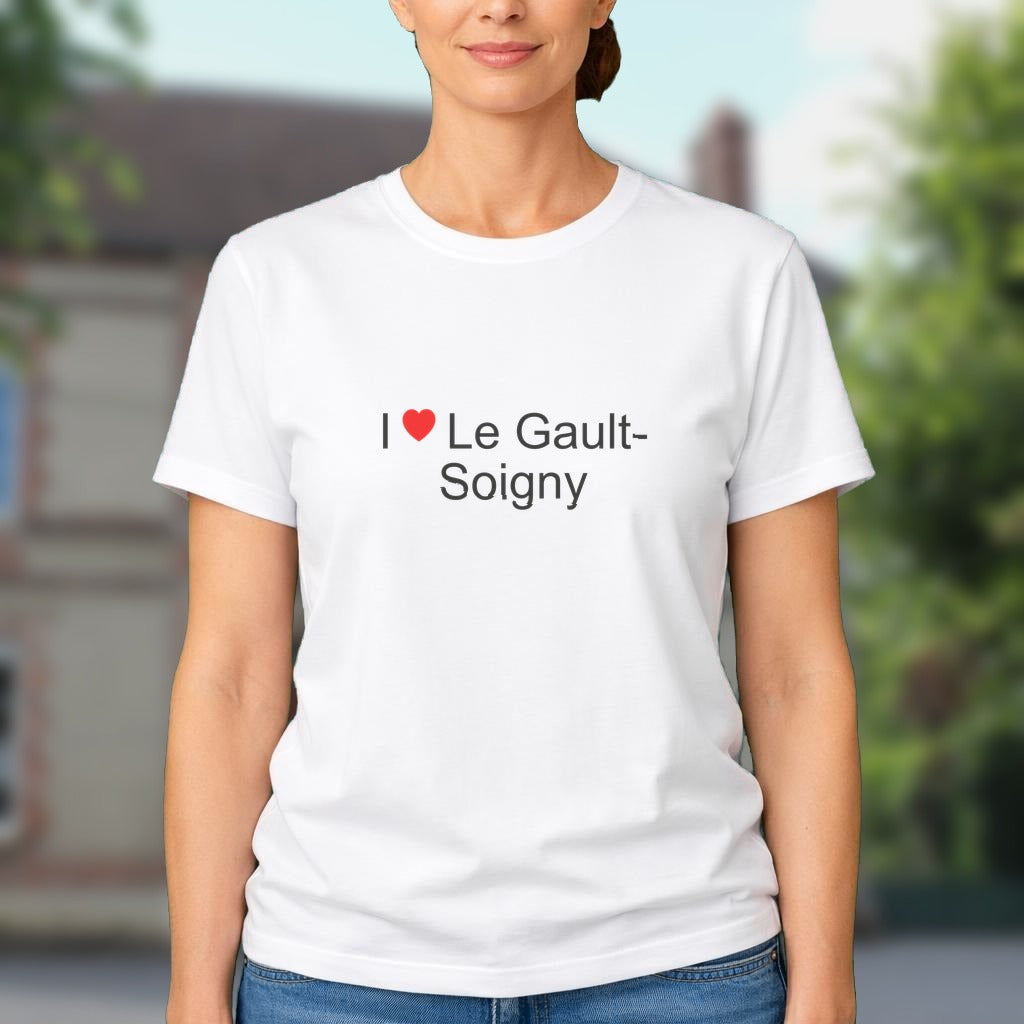 T-shirt I love le gault-soigny