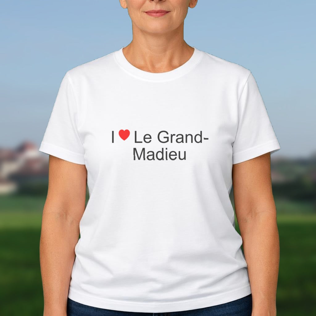 T-shirt I love le grand-madieu