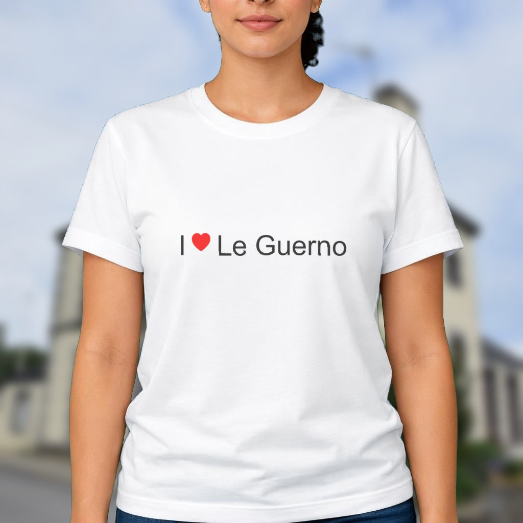 T-shirt I love le guerno
